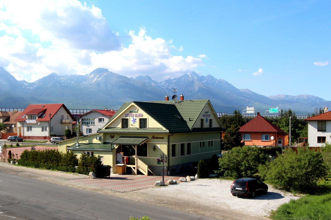 Penzion A Restauracia Lavender Motell Poprad Exteriör bild